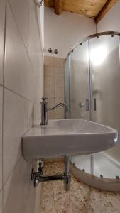 Koupelna v ubytování Selice 9 B&B