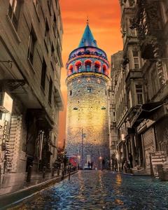 Bazén v ubytování Topkapi Golden Time Hotel nebo v jeho okolí
