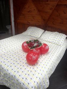 Postel nebo postele na pokoji v ubytování Glampin la esperanza