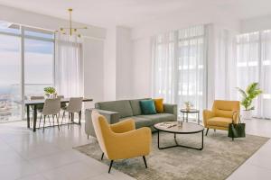 Posezení v ubytování Sonder by Marriott Bonvoy Downtown Towers Apartments