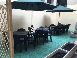 A seating area at Hotel Agli Artisti