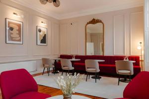 Istumisnurk majutusasutuses The Earl Hotel Leeson Street, Sonder by Marriott Bonvoy