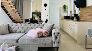 Posezení v ubytování Murter - Jezera Luxury Apartments