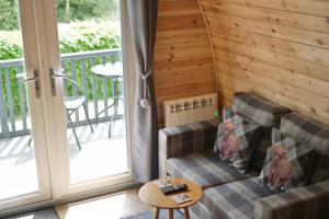 Posezení v ubytování Bonny Wee Snug - Pod in Spean Bridge