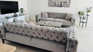 Posezení v ubytování Murter - Jezera Luxury Apartments