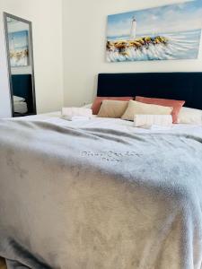 Postel nebo postele na pokoji v ubytování Murter - Jezera Luxury Apartments