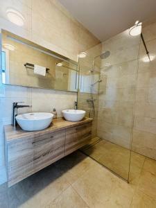 Koupelna v ubytování Murter - Jezera Luxury Apartments