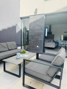 Posezení v ubytování Murter - Jezera Luxury Apartments