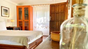 Postel nebo postele na pokoji v ubytování Maki Inn Çıralı