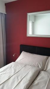 Postel nebo postele na pokoji v ubytování Hotel Crea