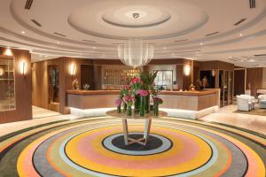 Lobby alebo recepcia v ubytovaní Hotel Leonardo da Vinci