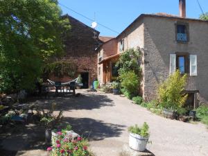 Zahrada ubytování Gîte des Monts