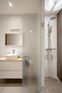 Koupelna v ubytování Hotel Bosch En Zee
