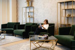 Posezení v ubytování Corso Hotel Pécs