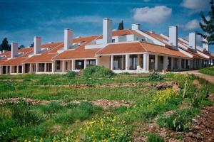 a building with a field in front of it at Calipo in Vila Viçosa