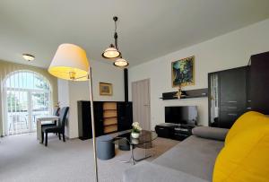 Istumisnurk majutusasutuses Hévíz,Dr Strecker Villa