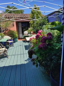 Κήπος έξω από το chambre sur terrasse