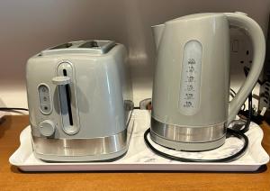 two appliances sitting on top of a counter at Number 6 in Fort William