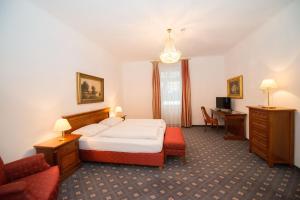 Letto o letti in una camera di Parkhotel Styria