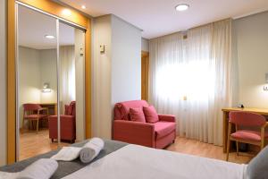 Posezení v ubytování Hotel Alda Xinzo