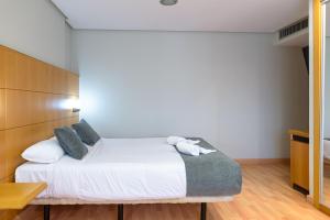 Postel nebo postele na pokoji v ubytování Hotel Alda Xinzo