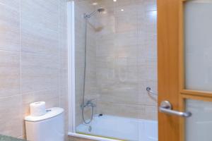 Koupelna v ubytování Hotel Alda Xinzo