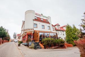 Budova, kde se aparthotel nachází