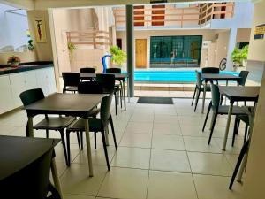 Bazén v ubytování Hotel Pousada Alagoana nebo v jeho okolí