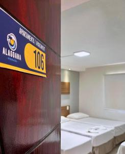 Postel nebo postele na pokoji v ubytování Hotel Pousada Alagoana