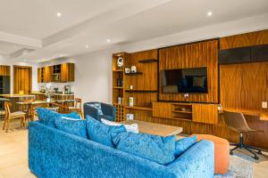 TV a/nebo společenská místnost v ubytování Villa Toscana