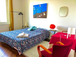 Ένα ή περισσότερα κρεβάτια σε δωμάτιο στο Villa 14