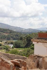 a view from the roof of a building at Casa del Lago in Restábal