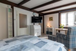 Ένα ή περισσότερα κρεβάτια σε δωμάτιο στο Sonnenmond