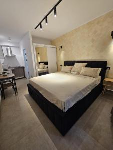 a bedroom with a large bed in a room at Sofia Residence in Constanţa