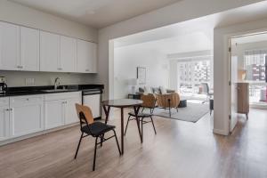 Køkken eller tekøkken på Blueground Northgate-Waverly rooftop bbq SFO-1830