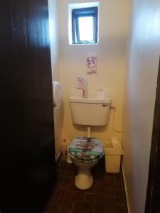 Koupelna v ubytování Aille River Tourist Hostel Glamping Doolin