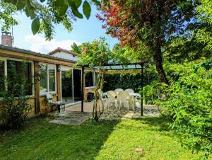 Zahrada ubytování Maison 3 étoiles climatisée, jardin, parking, proche centre et thermes