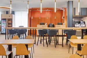 Kuchyň nebo kuchyňský kout v ubytování B&B HOTEL Madrid Alcorcón