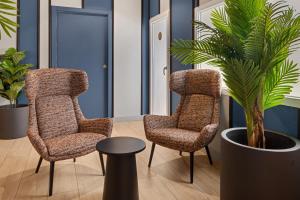 Posezení v ubytování B&B HOTEL Madrid Alcorcón