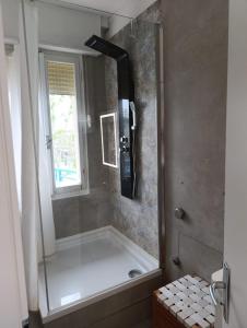 A bathroom at Zago