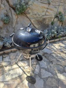 Gril dostupný pro hosty v vily