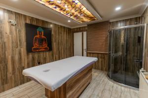 Koupelna v ubytování Fengo Hotel & Spa + 68 fotografií