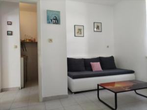 Posezení v ubytování Downtown Seafront apartment