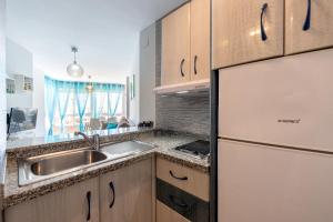 Kuchyň nebo kuchyňský kout v ubytování Apartamento Carabela Torrox