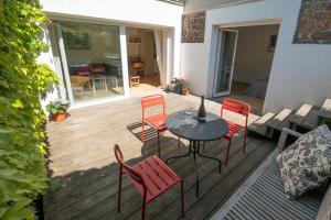 Posedenie v ubytovaní Bed&Breakfast & Apartment Klafé