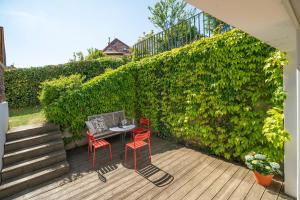 Vonkajšia záhrada v ubytovaní Bed&Breakfast & Apartment Klafé