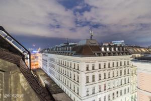 A general view of Bécs or a view of the city taken from Az apartmant