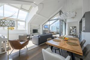 A television and/or entertainment centre at Executive Suite Schottenring