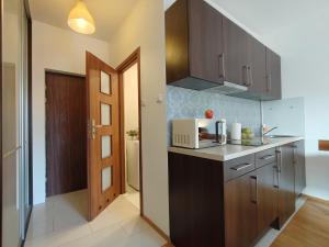 Kuchnia lub aneks kuchenny w obiekcie City Center Studio Apartments