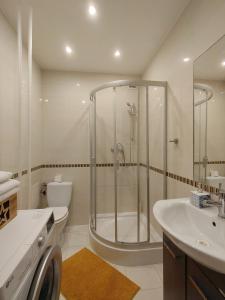 Kúpeľňa v ubytovaní City Center Studio Apartments